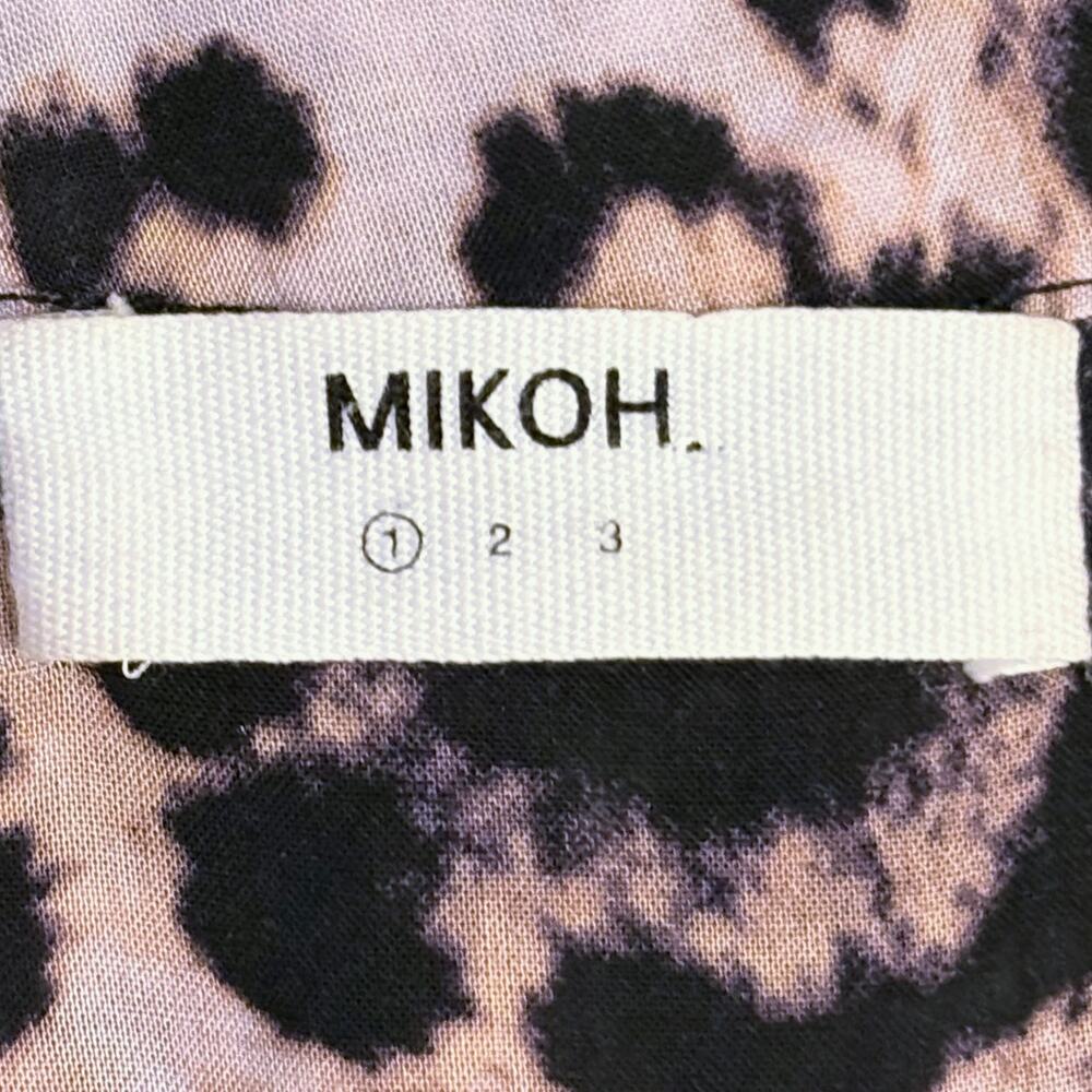 Mikoh Labasa Cover Up Dress Leopard 1/Small - Picture 4 of 9